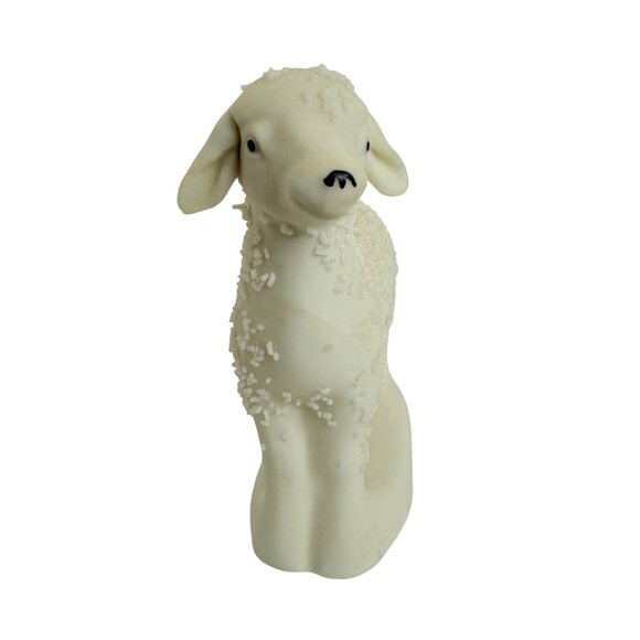Dept 56 Snowbabies Lamb Figurine 1991 Easter Collection Sheep Vintage No Box - Picture 3 of 7